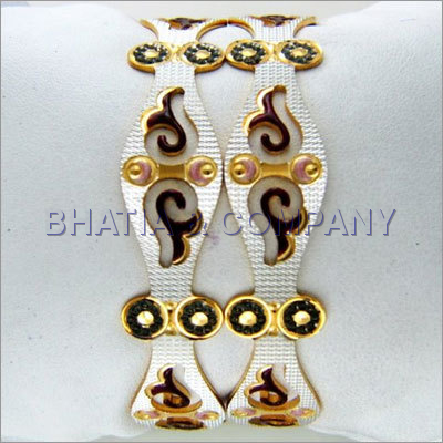 Machine Gold Bangles