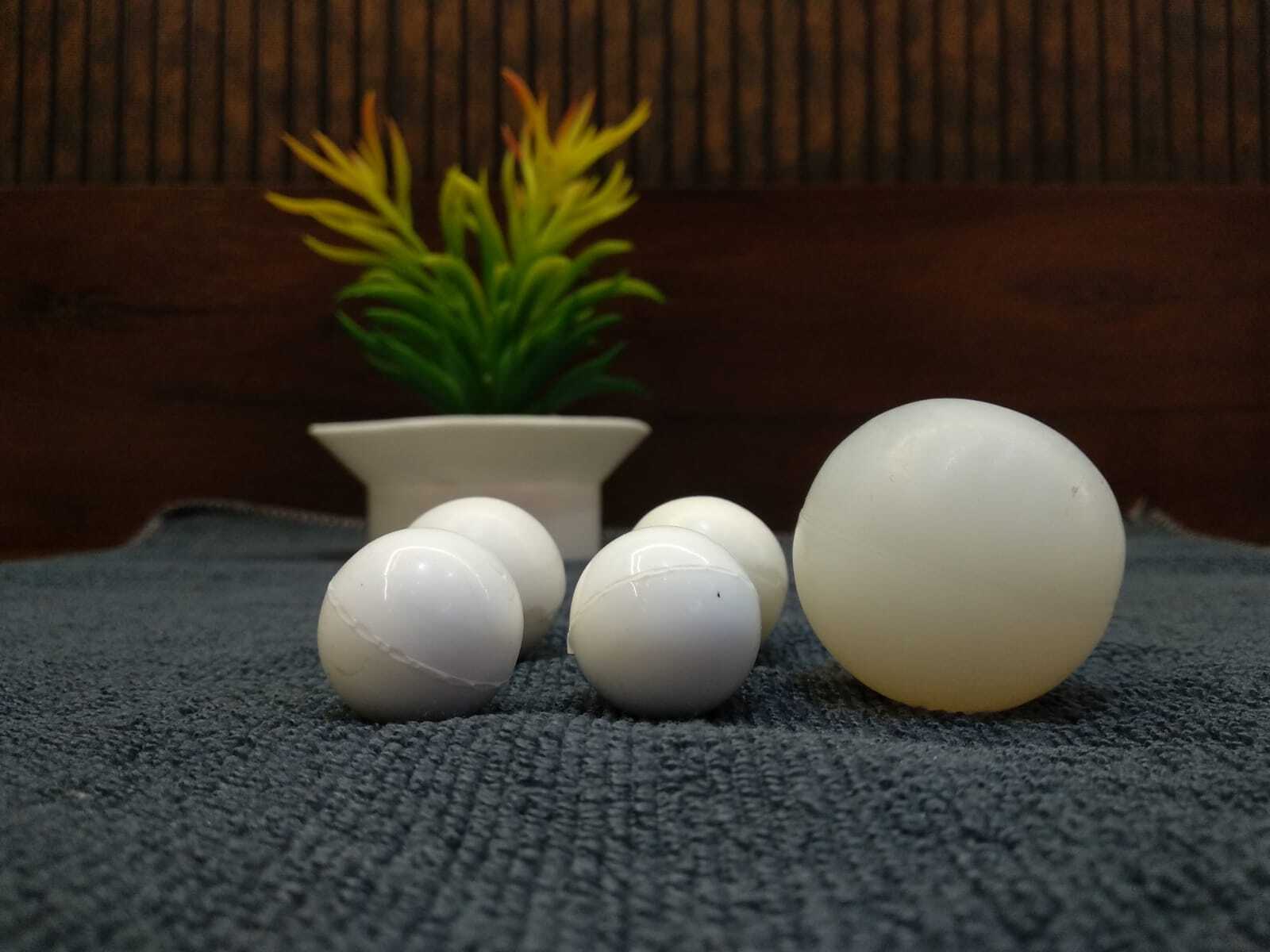 Ptfe Ball - Color: White / Black