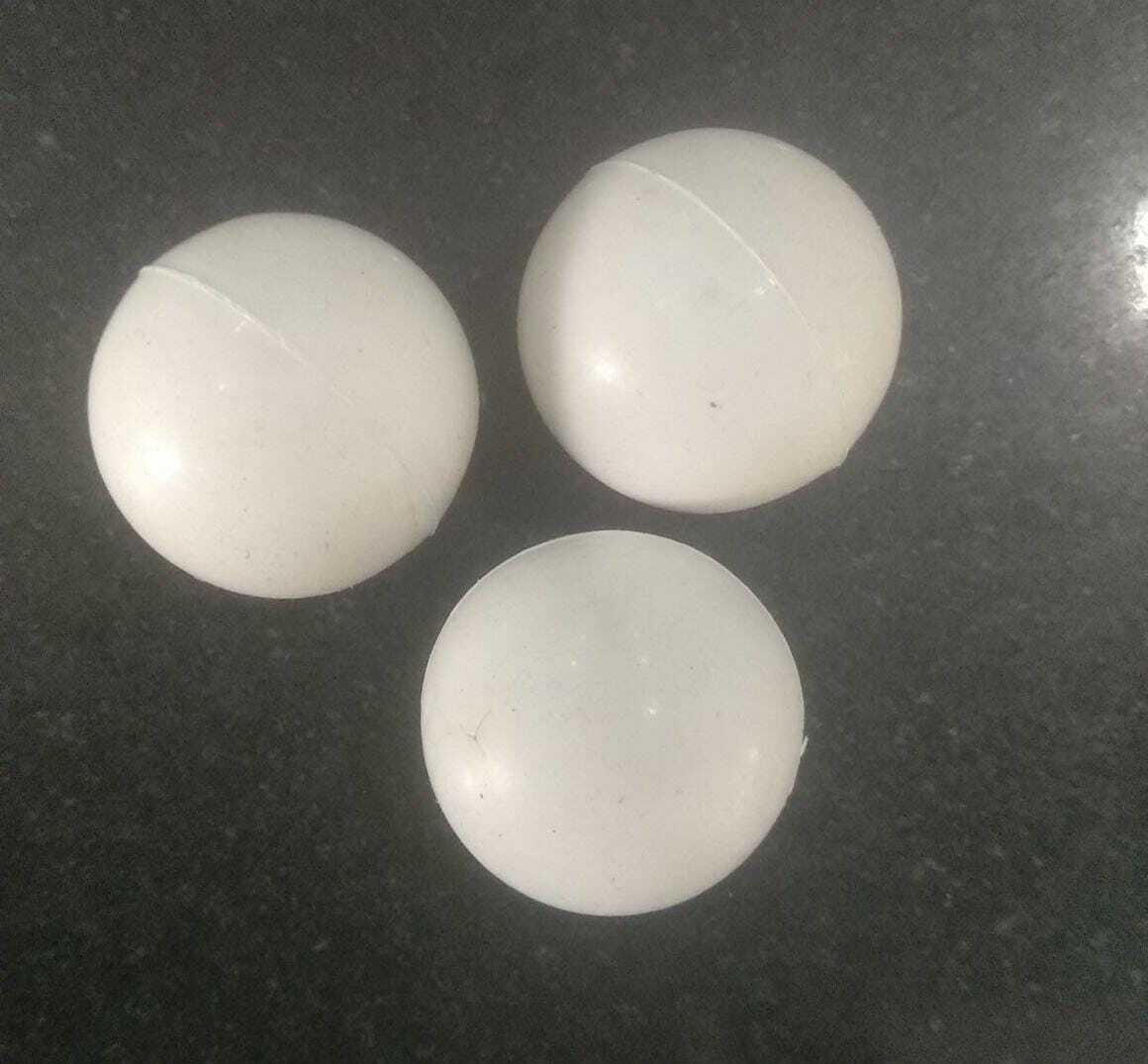 Silicone Rubber Ball - Color: White / Black / Transparent