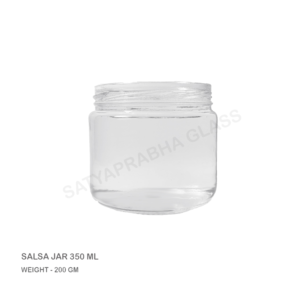 Transparent 100 Gm Coffee Jar