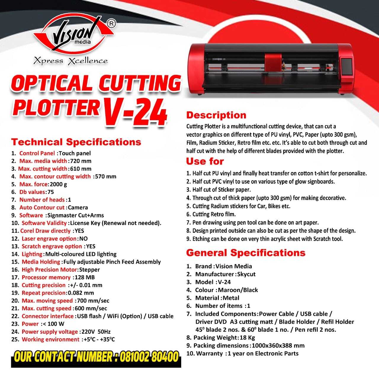 Skycut Plotter V24