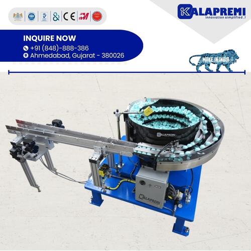 Vibratory Parts Feeding System - Stainless Steel, Multi-Industry Versatility | Suitable for Pharmaceutical, Automotive, FMCG, and More