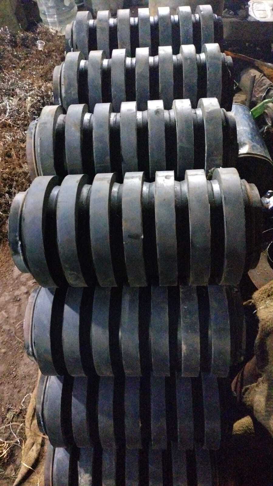 Impact Roller Manufacturers - Mild Steel, 200-2400mm Length, 450-2200mm Width | Industrial Application, Durable Design