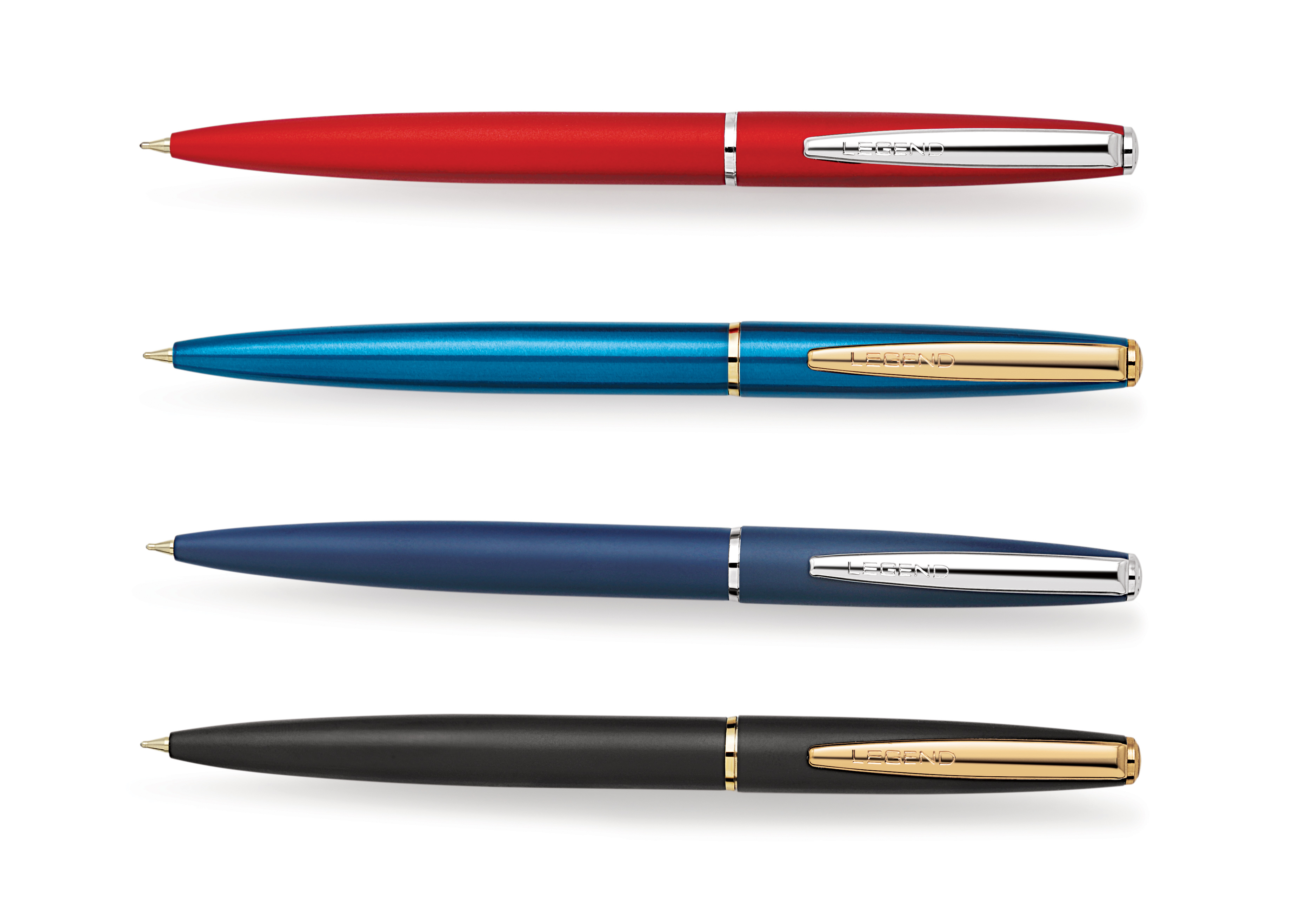 Epic Ball Pen With Chrome Part - Color: Multicolour