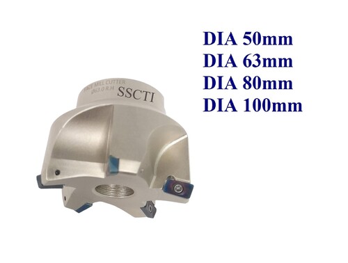 फेस मिल कटर APMT साइड एज