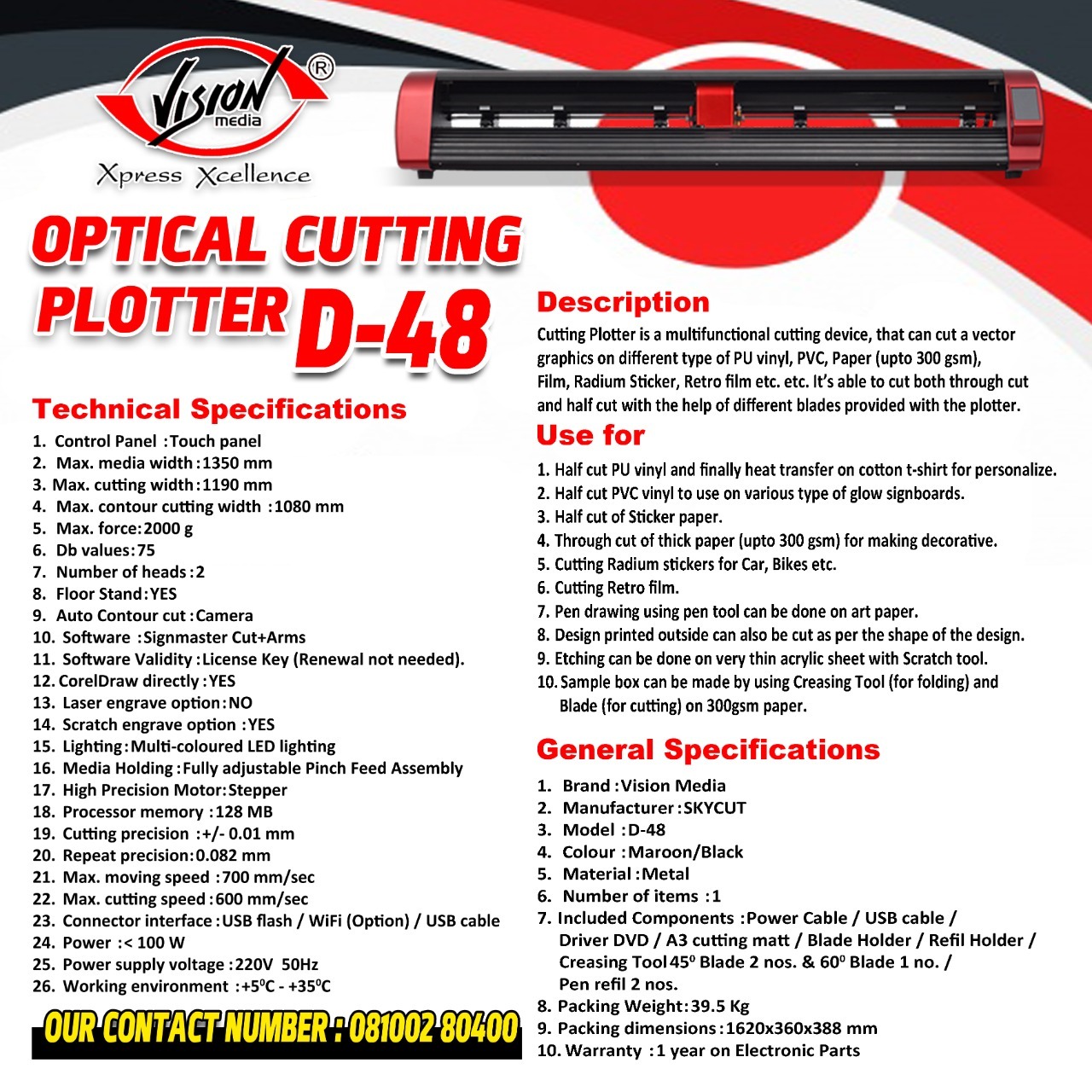 Plotter-d48 With Table
