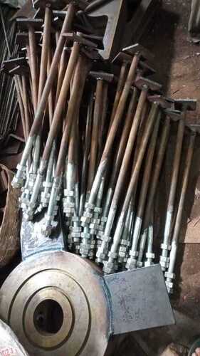 Foundation Bolt - Mild Steel, Different Sizes Available, Brown Color