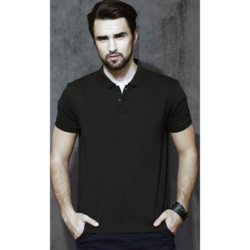 Black V Neck T-Shirt Age Group: Adult