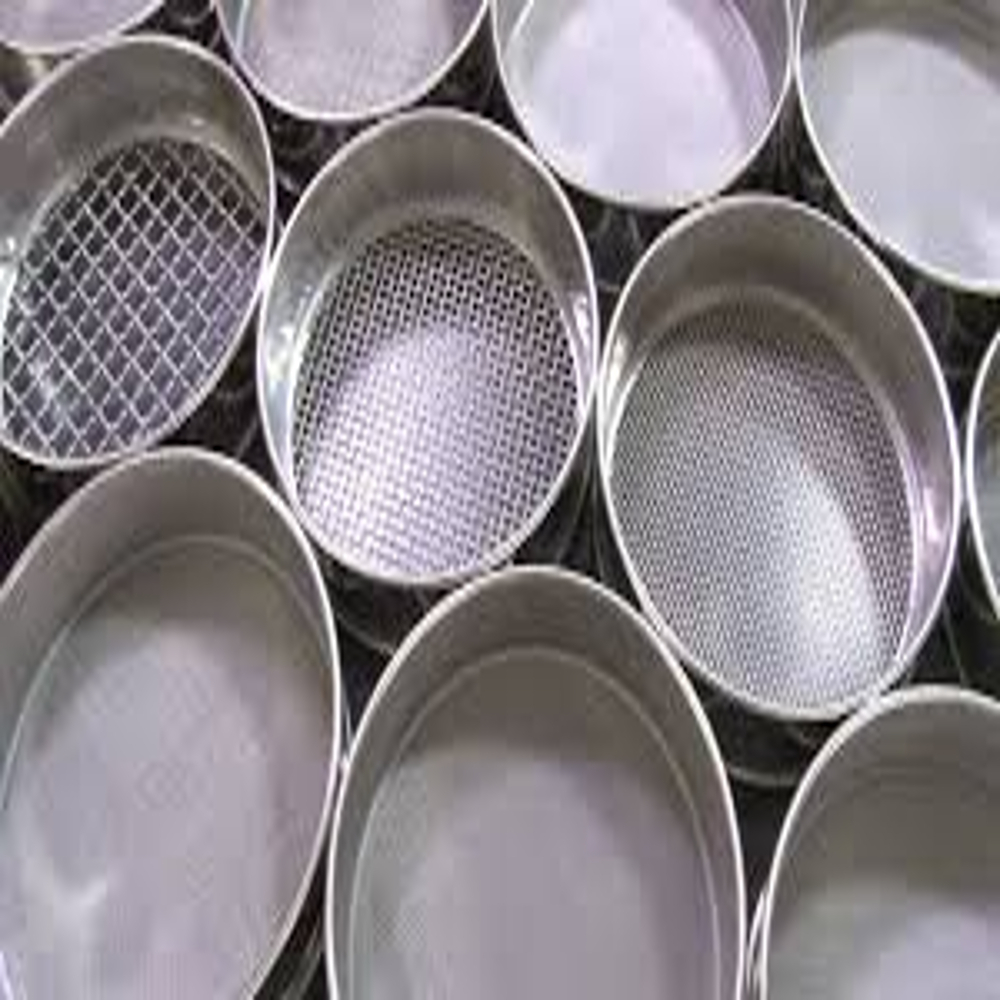 Testing Sieves - Color: Silver