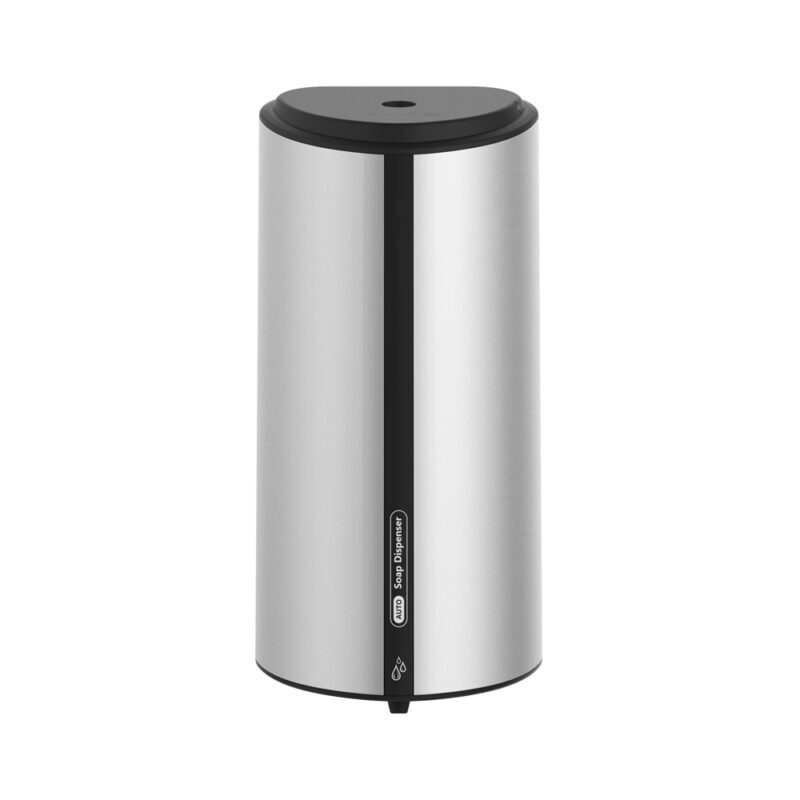 Automatic Sensor Lotion Dispenser Wall Mounted - Abs, 120mm X 100mm X 260mm, White/silver | 850ml Capacity, Waterproof, Led Indicator, 5 Gears