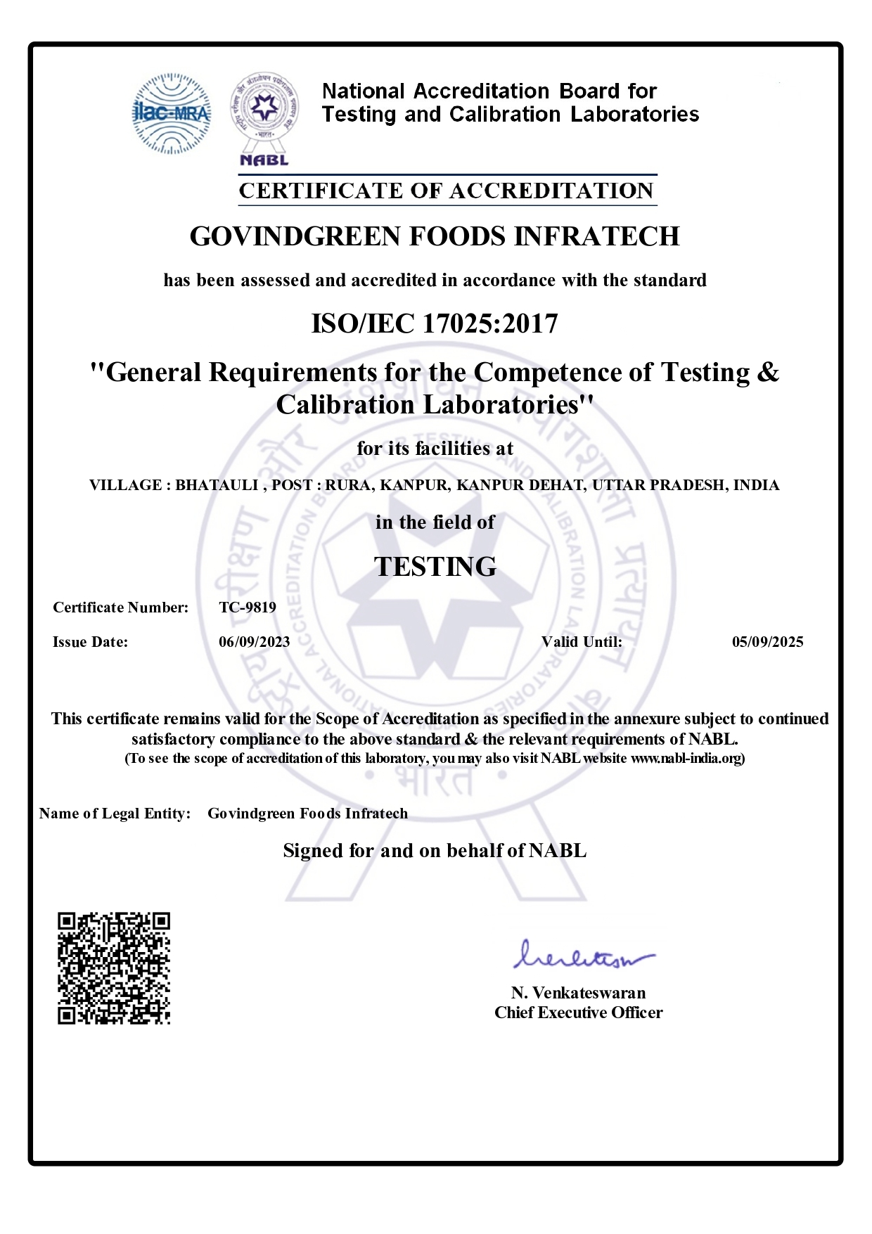 Food Test Laboratories Testing Services