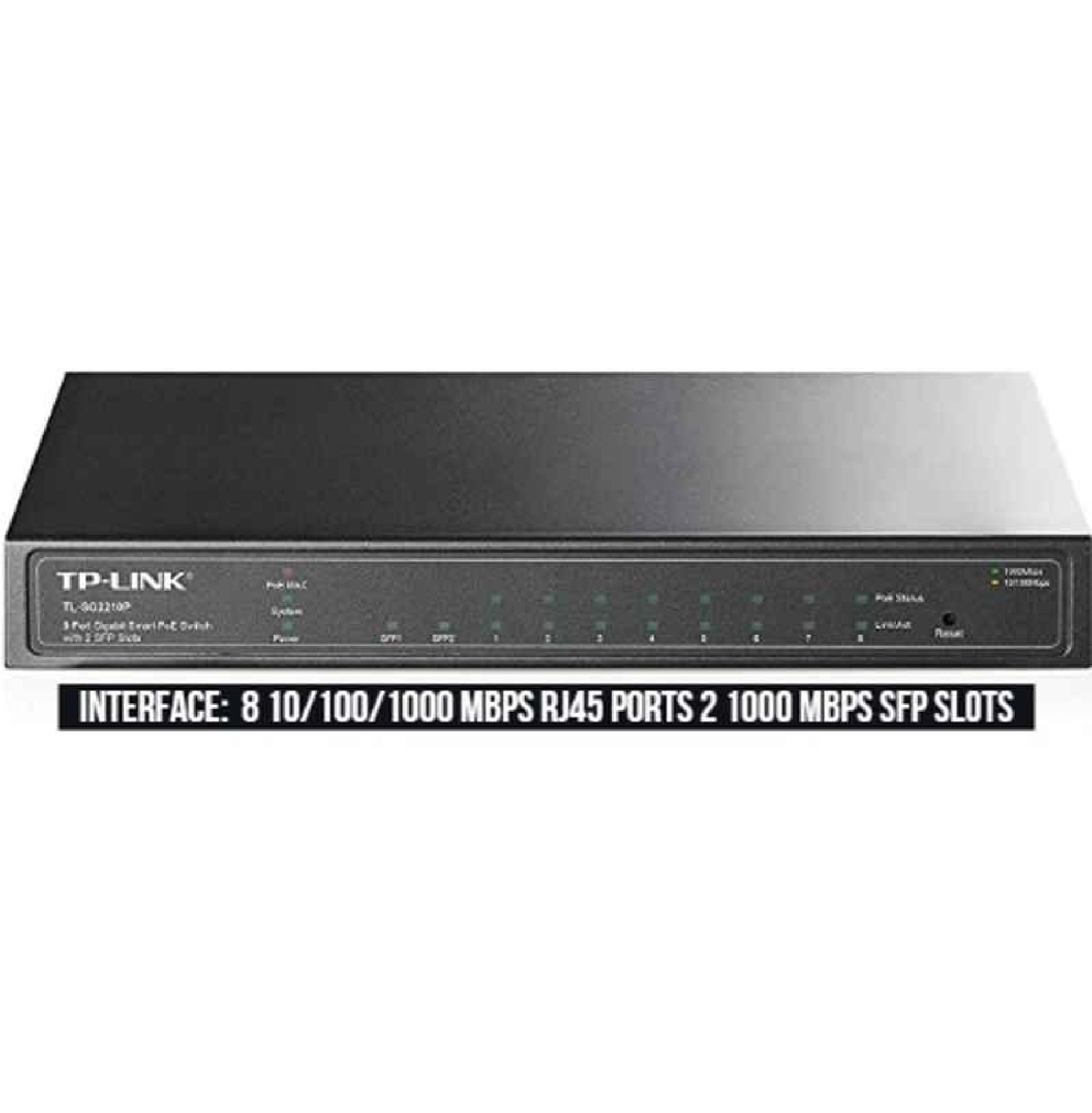 Tp-link Jetstream 10 Port Gigabit Smart Switch Tl-sg2210p