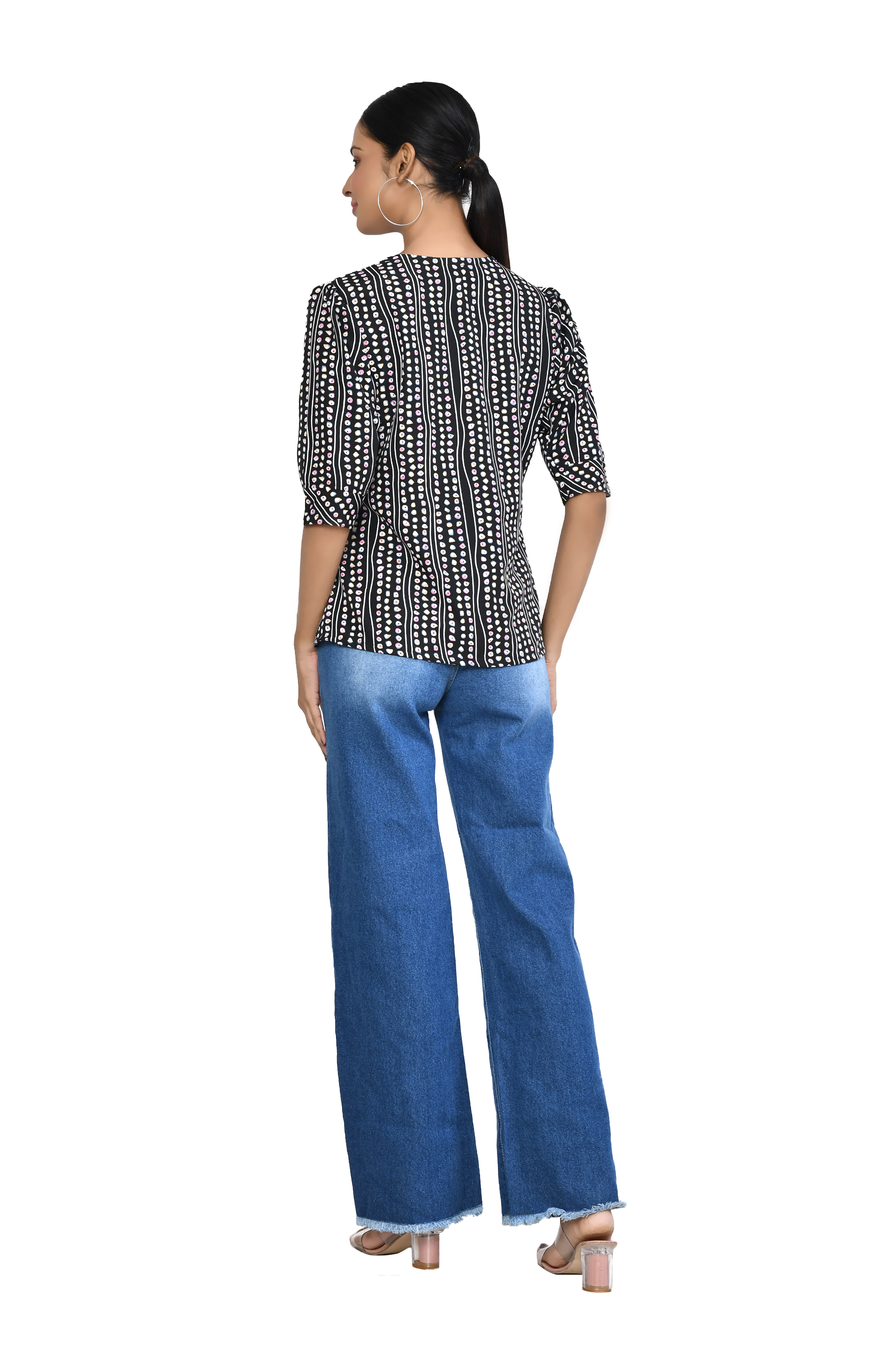 Womens Fashionable Black Shirts