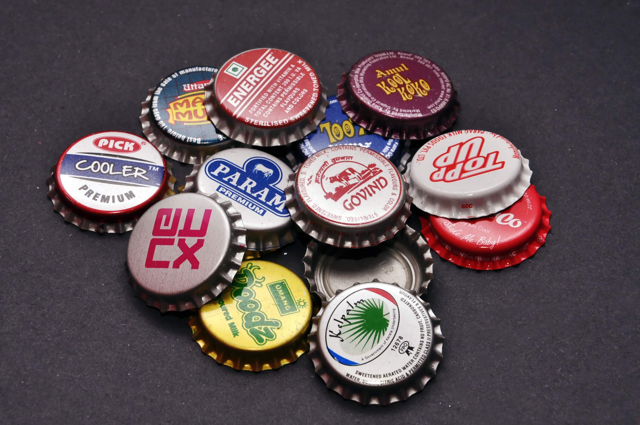 Any Color Printed Crown Corks Caps