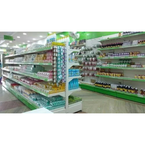 White Store Display Rack