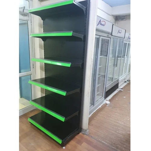 Retail Storage Systems - Steel, Various Sizes, Black And Green | Powder Coated Finish, Ideal For Industrial And Supermarket Use