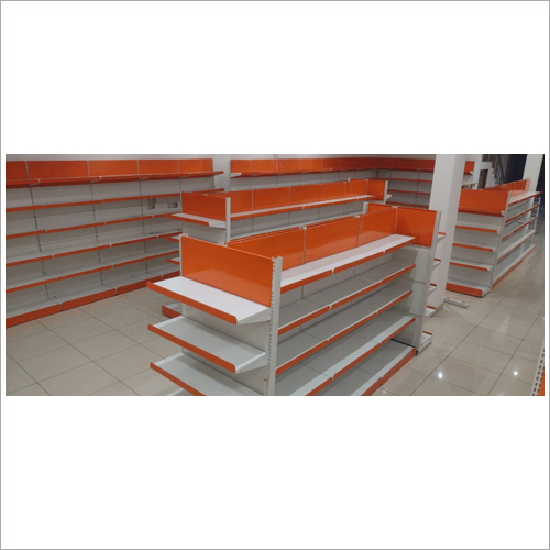 Pink Super Market Display Rack