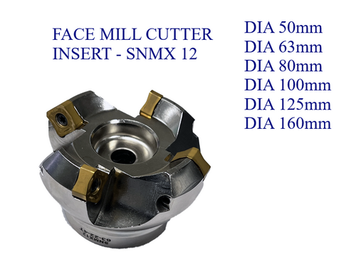 FACE MILL CUTTER - SNMX 12