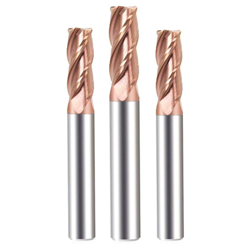 End Mills Corner Radius 3X50 55Hrc - Color: Silver