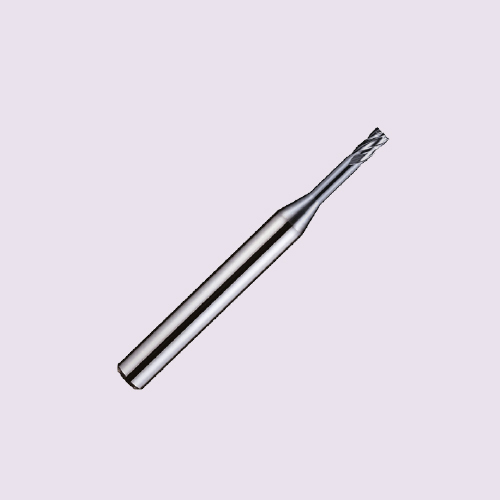 Long Neck Endmills - Carbide Material, Various Sizes , Silver Color Finish with Precision Engineered Round Shapes for Industrial Applications