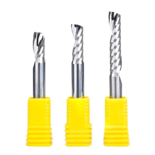 सिल्वर 8X20 55Hrc सिंगल फ्लूट एंडमिल्स