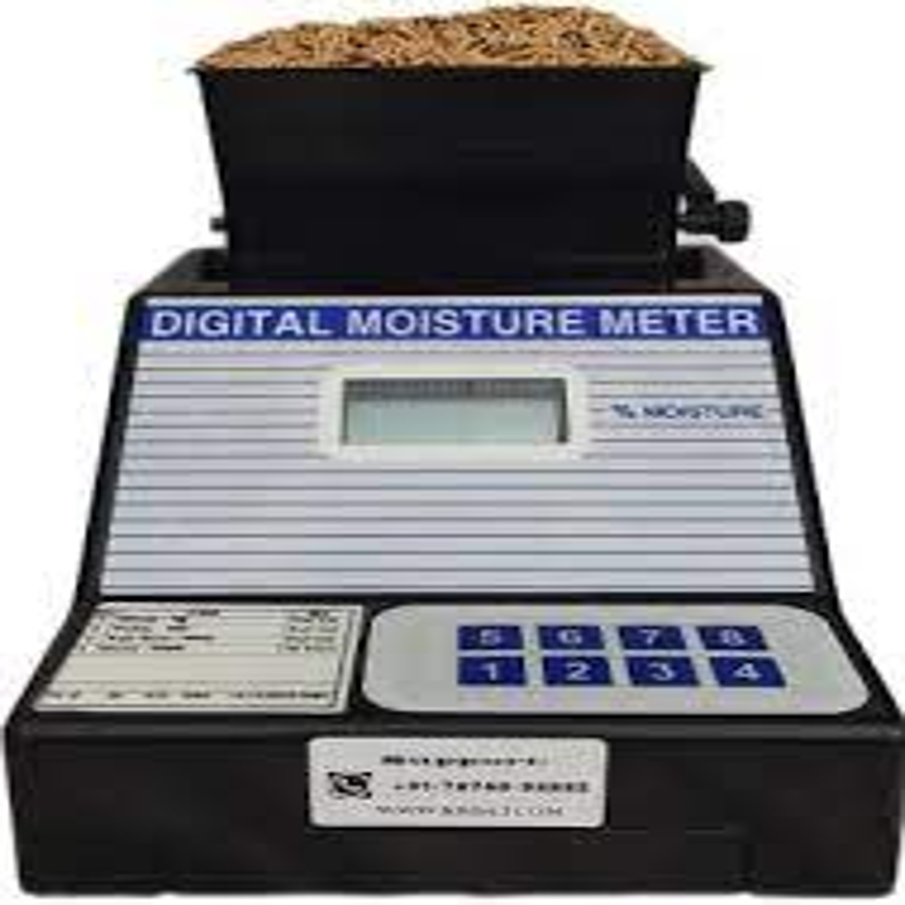 Digital Grain Moisture Meter - Color: Black