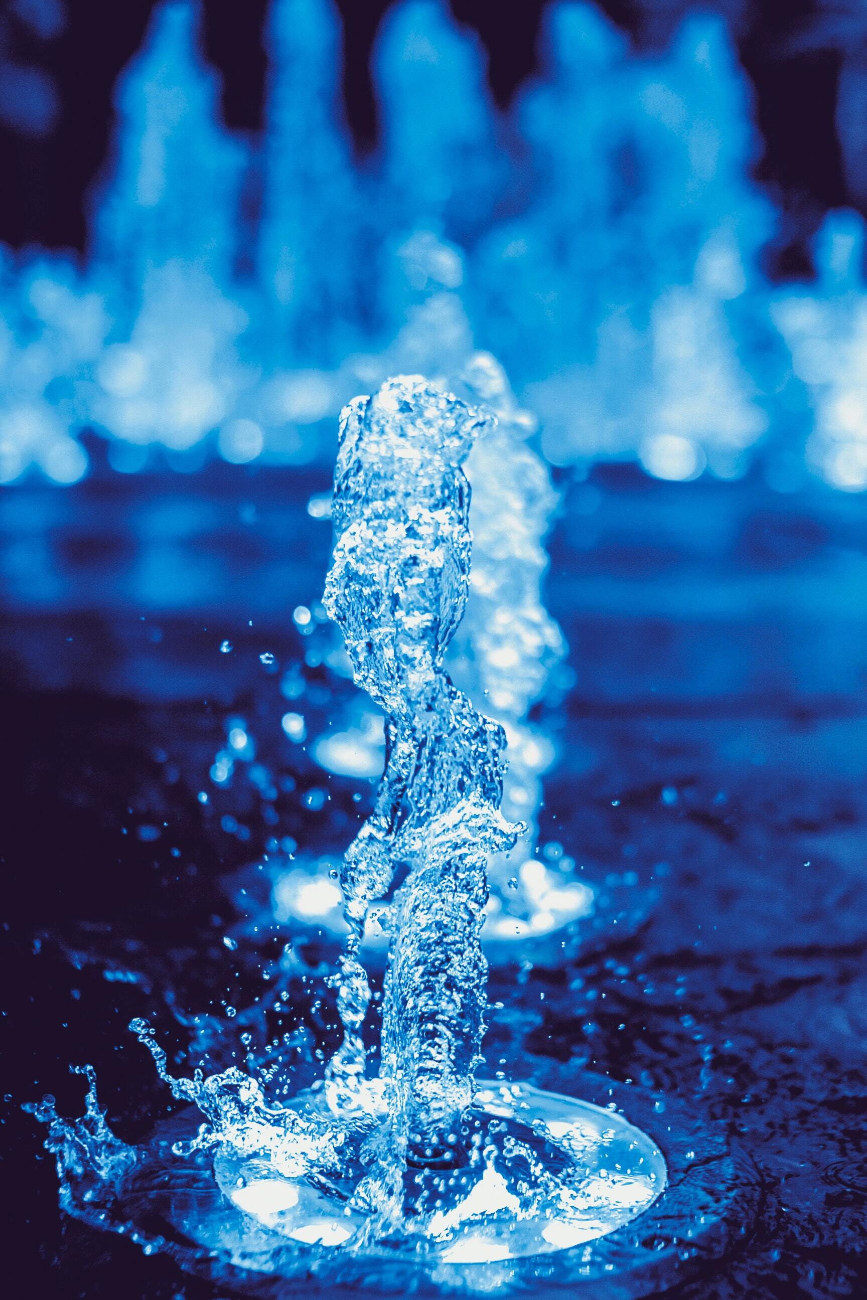 Foam Jet Water Fountain - Nozzle Material: Stainless Steel