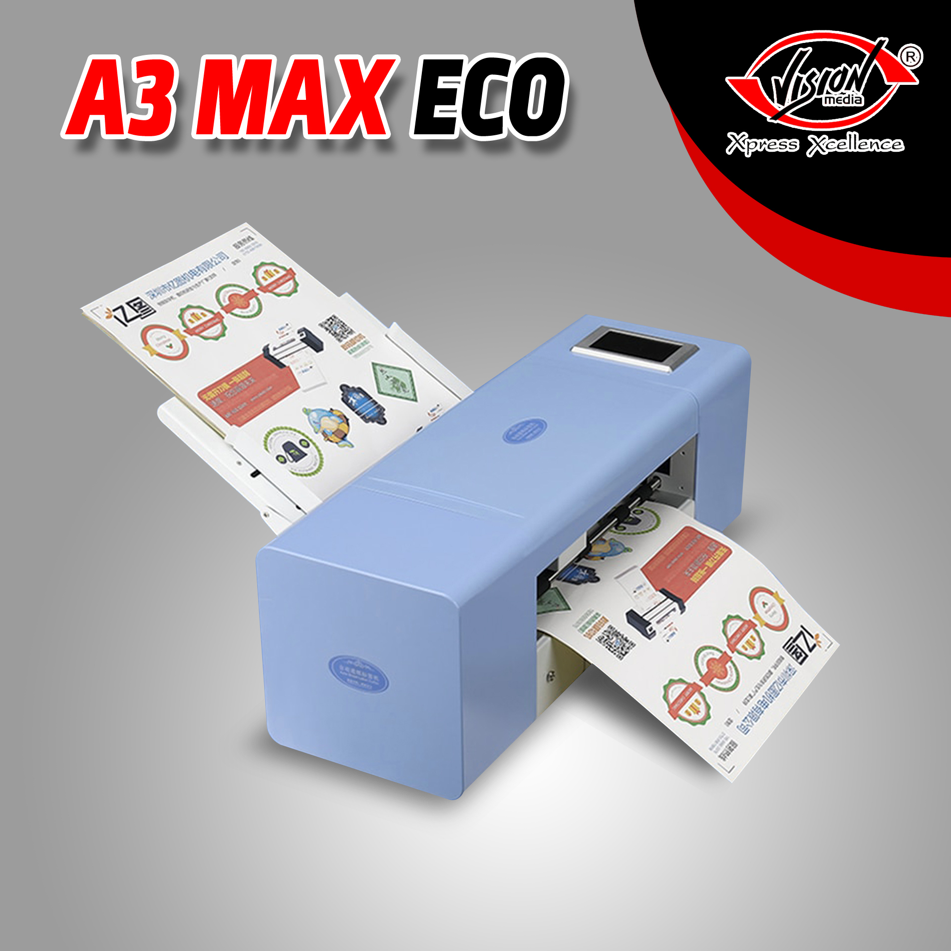 Skycut Plotter A3 Max Eco Sticker Cutting Plotter - Bladeâ Size: 45 Degree
