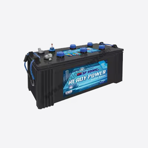 SF Batteries Ready Power Inverter - Sealed Plastic, 120-240V Nominal, 150Ah Capacity, Single Handle