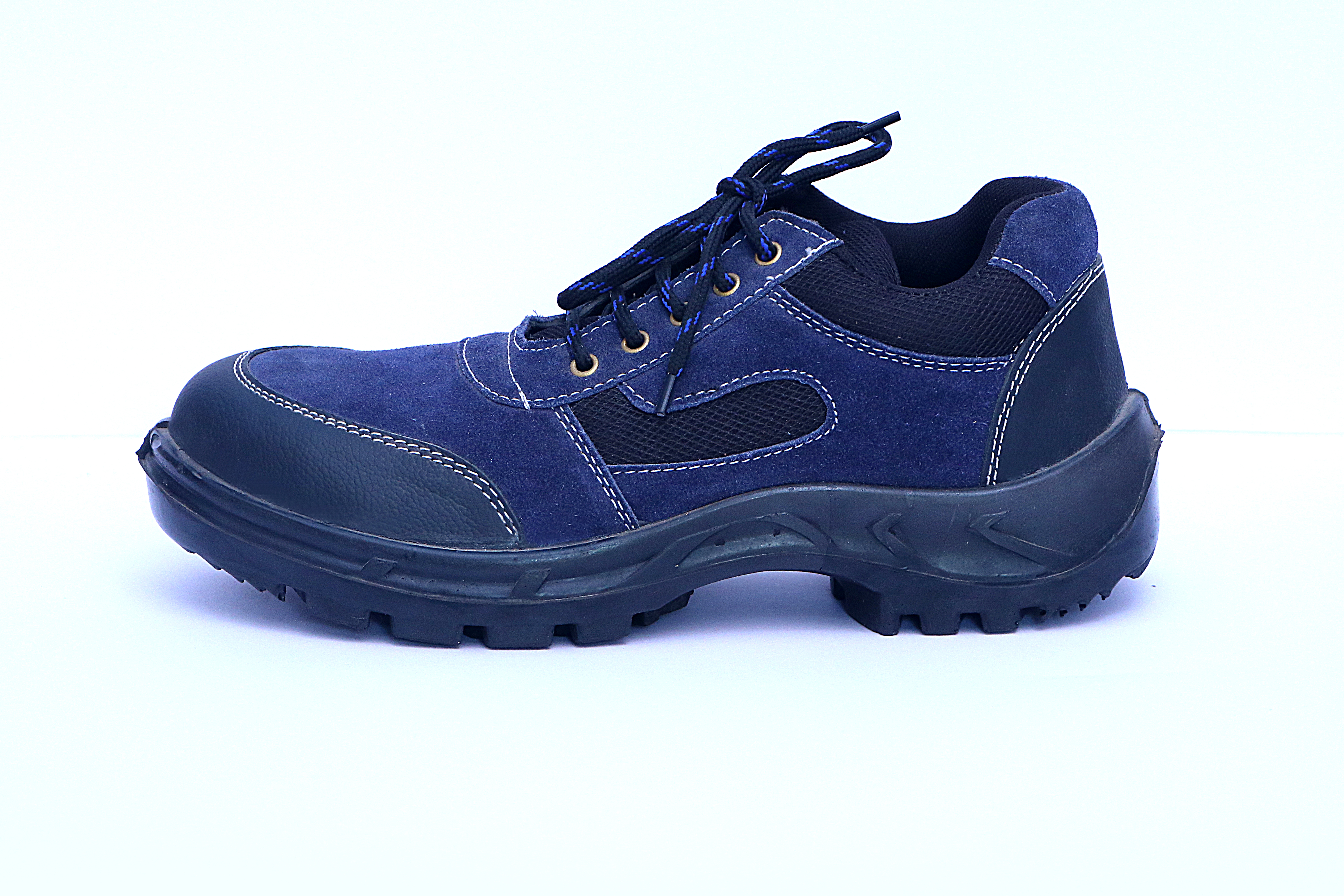 Diesel - Pu & Rubber Black Steel Toe Safety Shoes | Anti-skid Sole, Comfort Fit For Men, Any Season