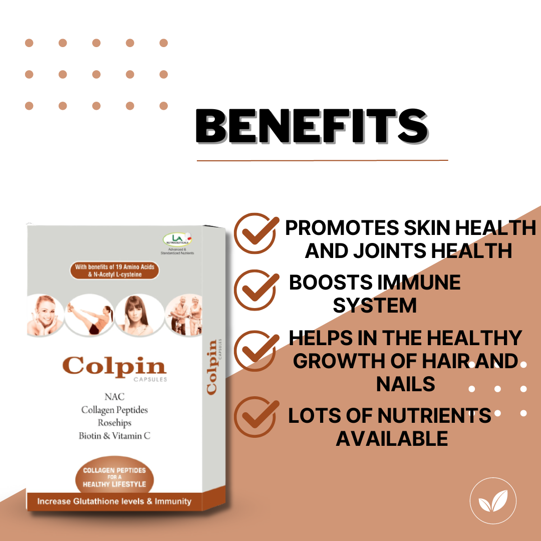 Colpin Capsules - Best Before: 36 Months