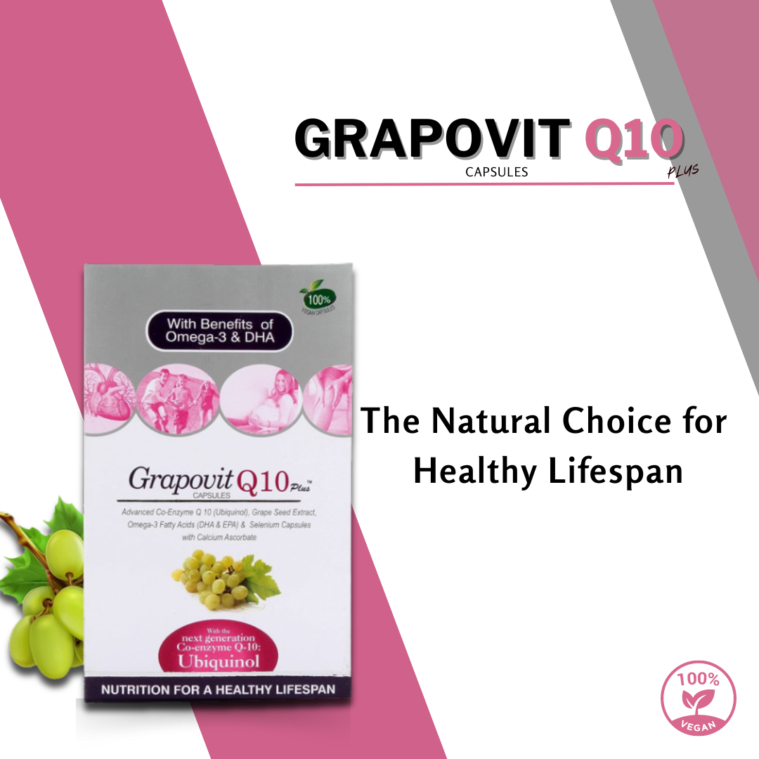 Grapovit Q10 Plus Capsules Dry Place