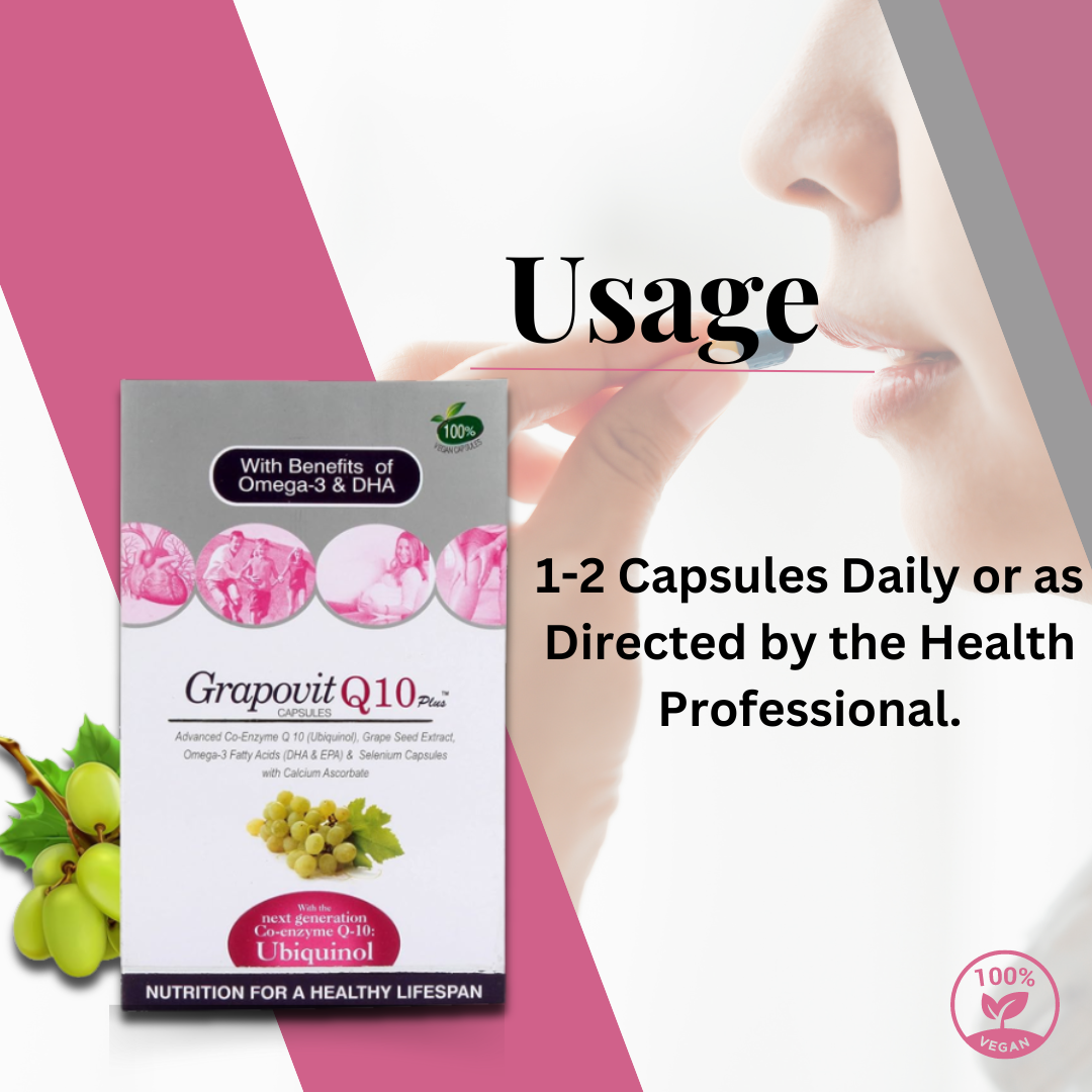 Grapovit Q10 Plus Capsules Dry Place