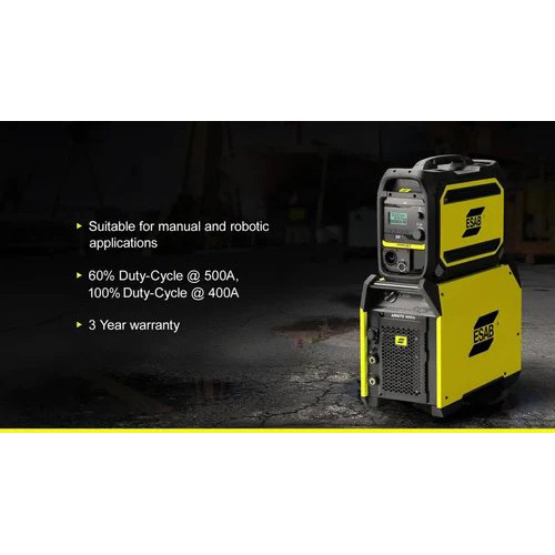 Esab Aristo 500ix - 712x325x470 Mm, 380-460v Voltage | New Arc Welding Equipment, Weighs 10-25 Kg