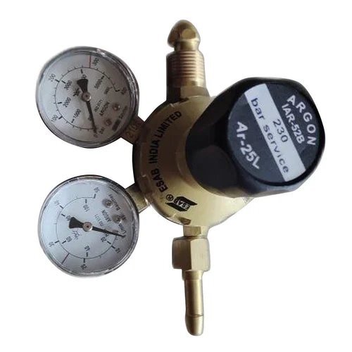 Brass Esab Iar 52b Argon Regulator Single Stage - Application: Industrial