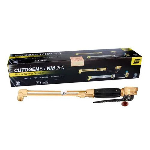 Esab Cutogen 5 Gas Cutting Torch - Brass Material | Industrial Application, Exceptional Durability And Precision Cutting