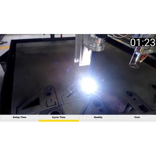 Esab Isgm 3500 Cnc Plasma Cutting Machine - Automatic Grade: Automatic