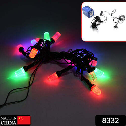 Festive 3 Meter Festival Decoration Led String Light (8332) - High-grade Materials, 3m Length, Warm White Color | Ideal For Indoor & Outdoor Decor, Versatile For All Occasions