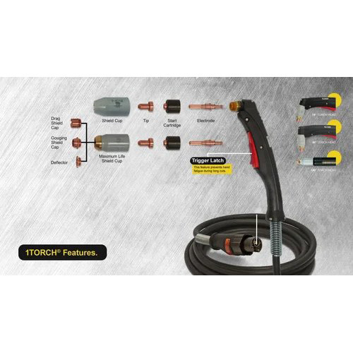 Esab Cutmaster 120 Plasma Cutting Machine - Color: Yellow
