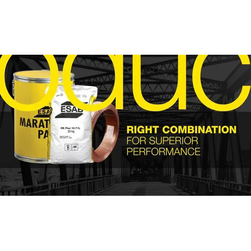 Esab Ok Flux 10.71l - Basic Flux For Submerged Arc Welding | New Condition, High-quality Performance