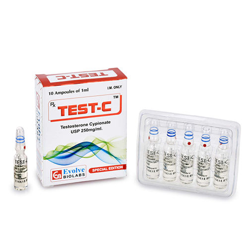 Test -C 250mg Testo-sterone Cypionate Keep In A Cool & Dry Place