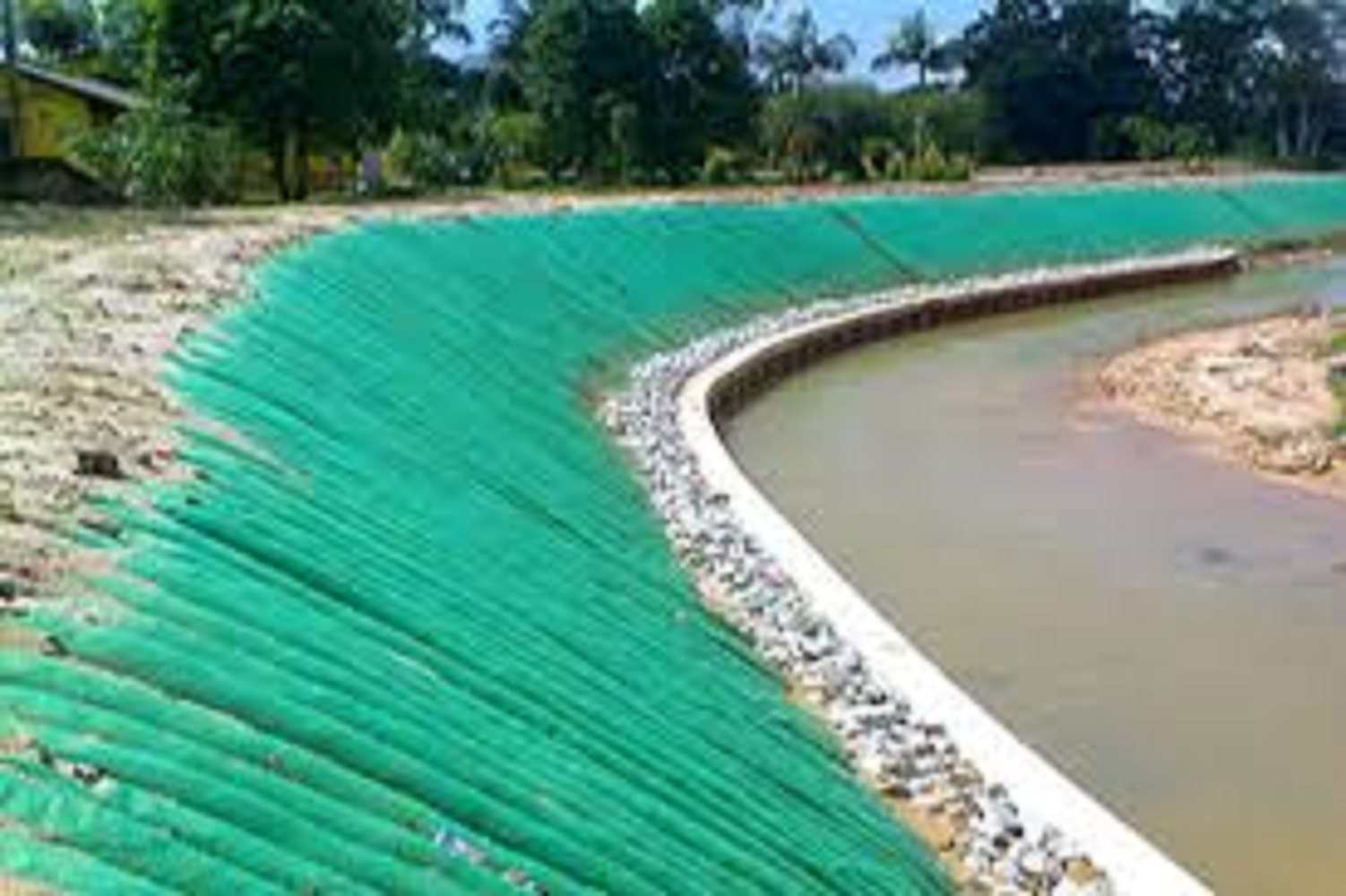 Geo Mattress For Flood Mitigation