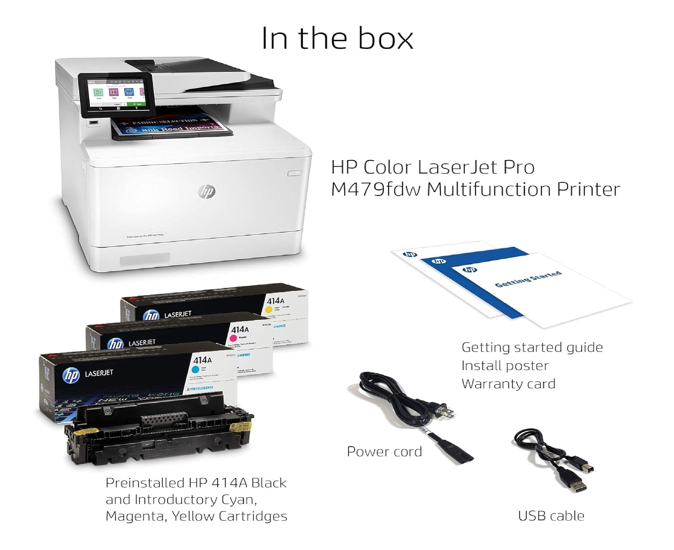 Hp Color Laserjet Pro Multifunction M479fdw