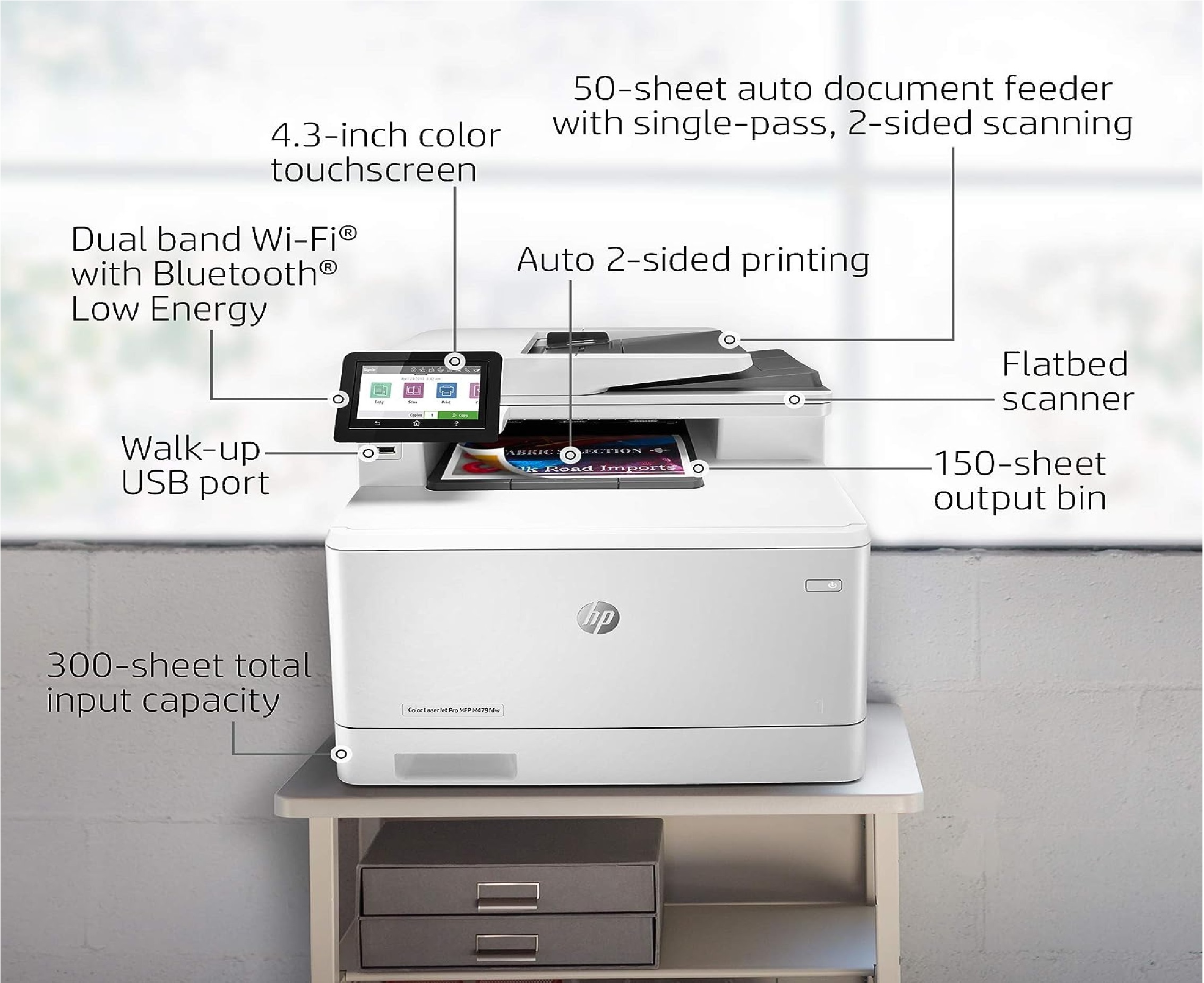Hp Color Laserjet Pro Multifunction M479fdw
