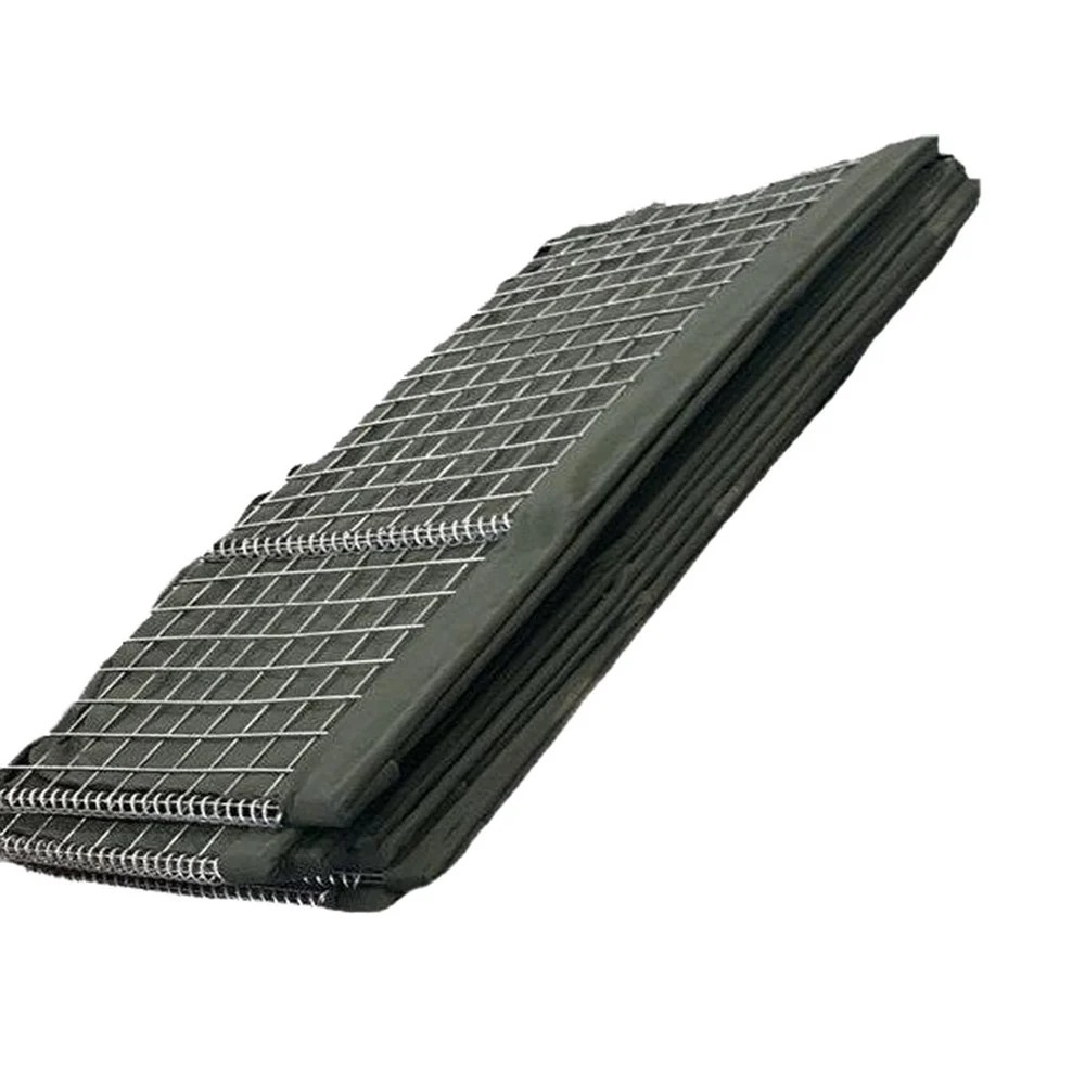 Hesco Bastion Felt Fabric - Non Woven Black Felt, 3mm Thick, 44 Inch Width | Durable Textile For Reinforcement Of Protective Barrier Systems