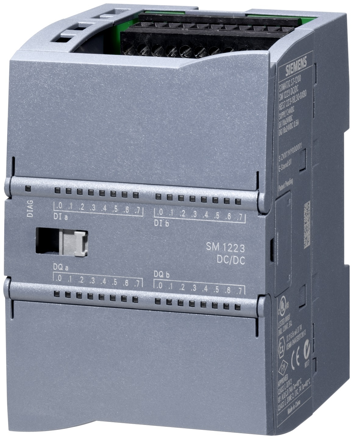 Siemens Digital I/o Sm 1223 16di 16dotransistor 0.5 A Model Name/number: 6es72231bl320xb0 Application: Automation
