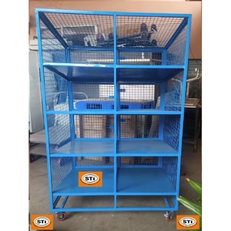 Sorting Trolley - Attributes: Durable