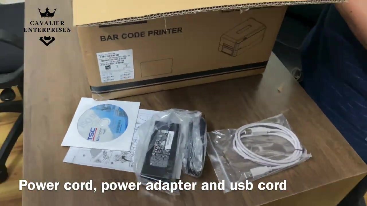 Plastic Te 244 Barcode Label Printer