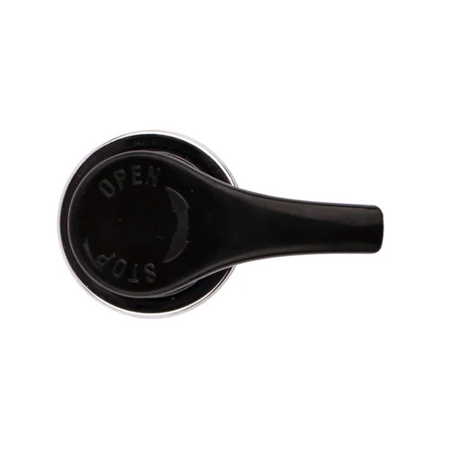 24mm Black Silver Lotion Pump - Rigid Plastic, 24 ml Size, UV Metalized Finish for Enhanced Protection, Ideal for Dispensing Lotions & Creams