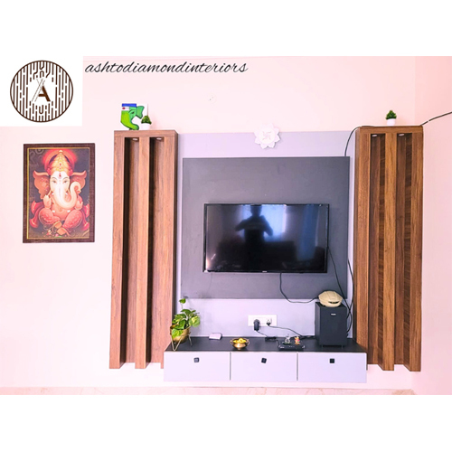 टिकाऊ वॉल माउंटेड टीवी यूनिट